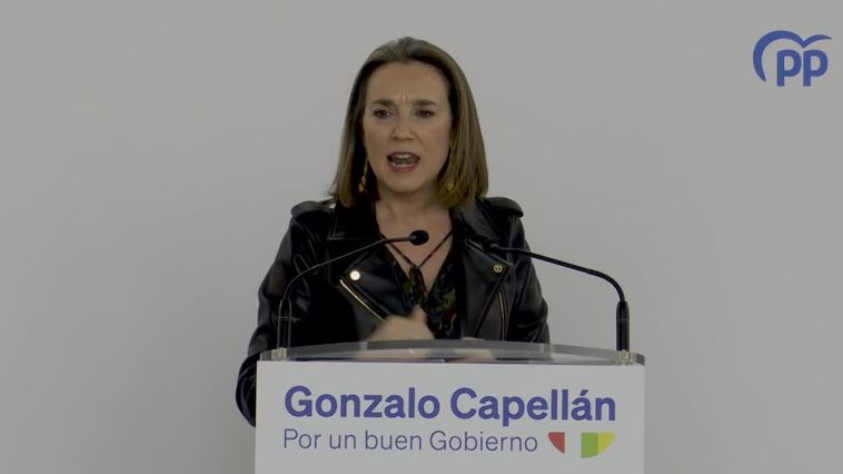 Gamarra pide "sacar a Sánchez de la Moncloa" por "hacer de la mentira una manera de gobernar"