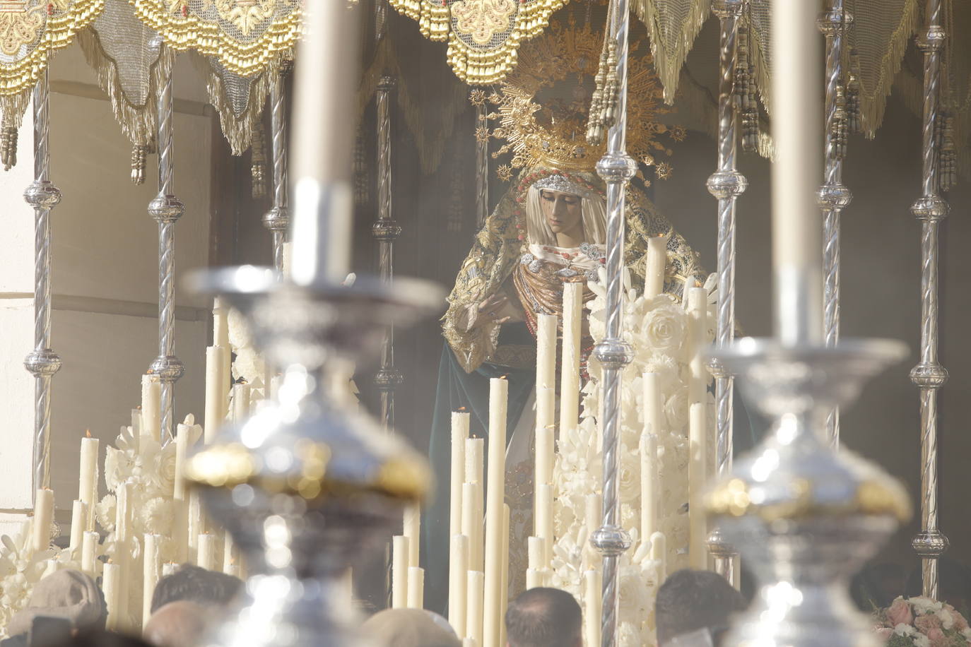La procesión de la Virgen de la O el Sábado de Pasión de Córdoba, en imágenes