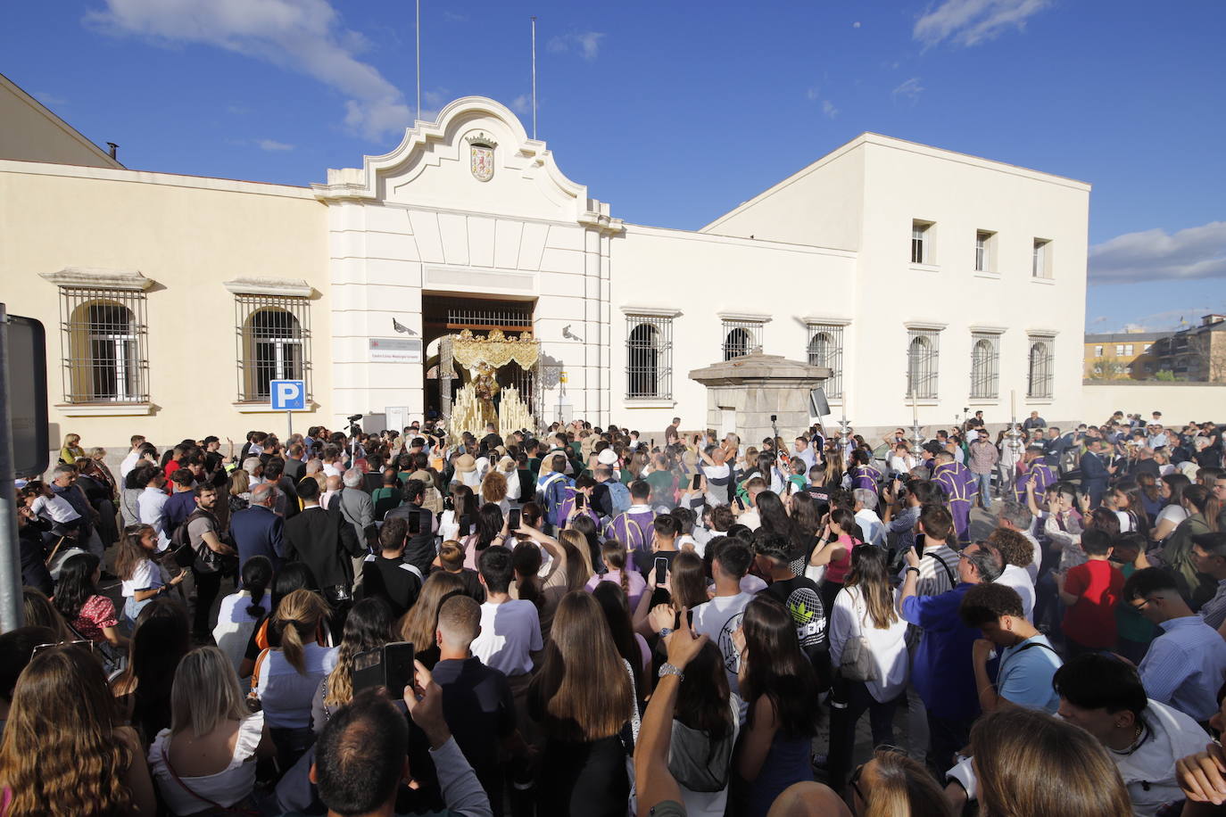La procesión de la Virgen de la O el Sábado de Pasión de Córdoba, en imágenes