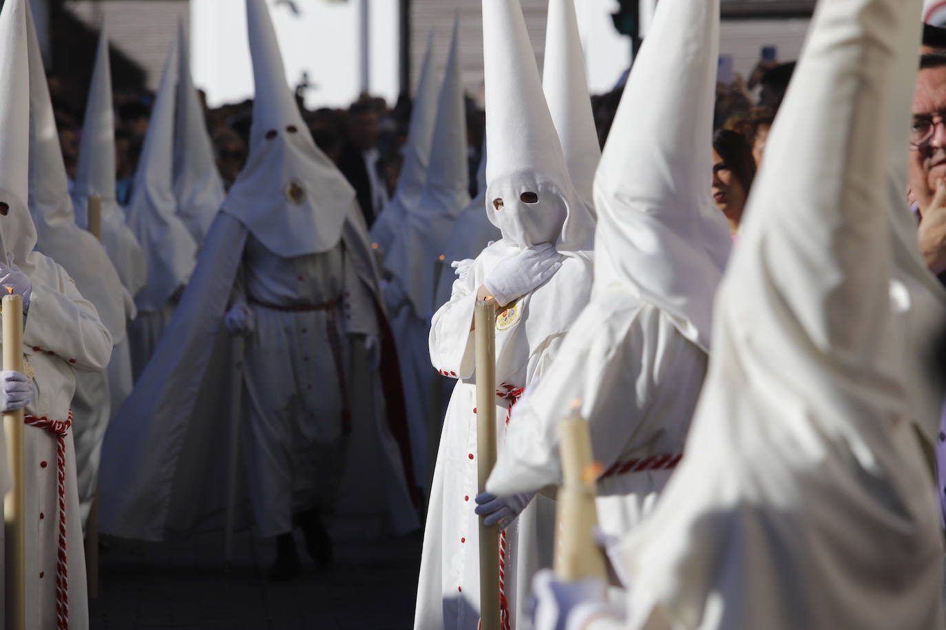 La esperada salida de la Entrada Triunfal el Domingo de Ramos de Córdoba, en imágenes