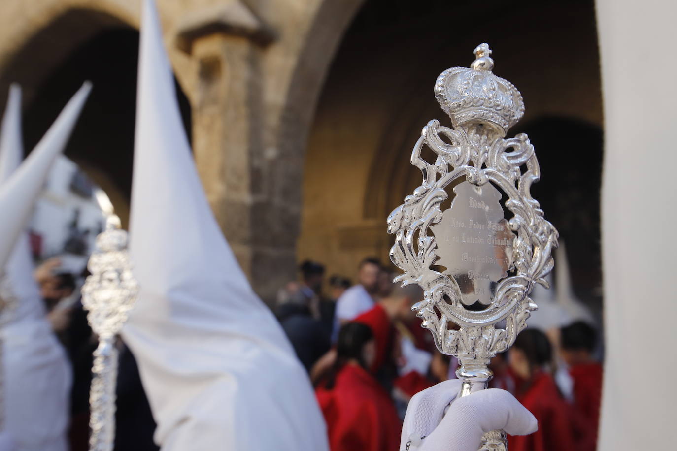 La esperada salida de la Entrada Triunfal el Domingo de Ramos de Córdoba, en imágenes