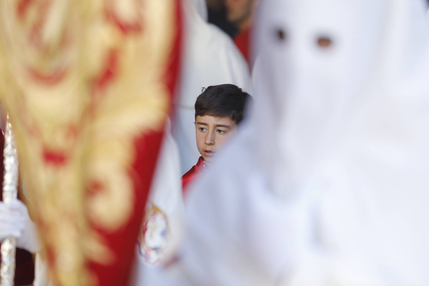 La esperada salida de la Entrada Triunfal el Domingo de Ramos de Córdoba, en imágenes