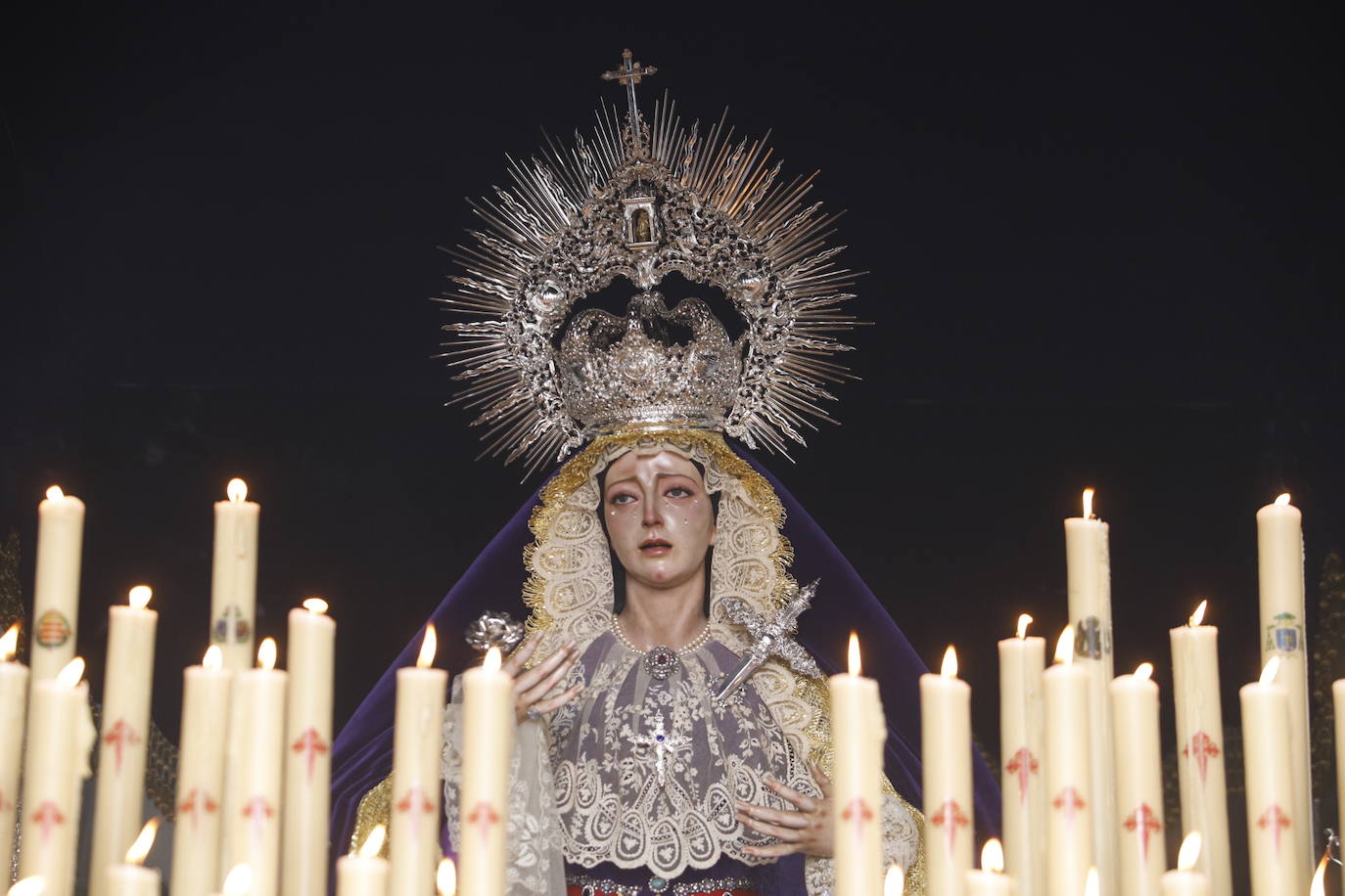 El multitudinario desfile de las Penas de Santiago de Córdoba el Domingo de Ramos, en imágenes