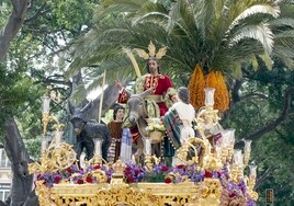 Retransmisión en directo de las procesiones del Domingo de Ramos en Málaga