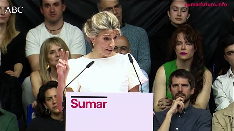 Yolanda Díaz, en la presentación de Sumar: «Las mujeres no somos de nadie»