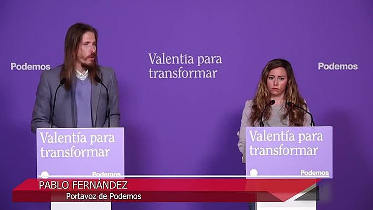 Díaz no cierra la puerta a Podemos pero los morados le afean que no apueste por la unidad