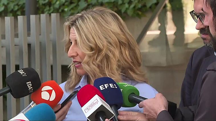 Díaz dice que Sumar es un "revulsivo" y no le cierra la puerta a Podemos