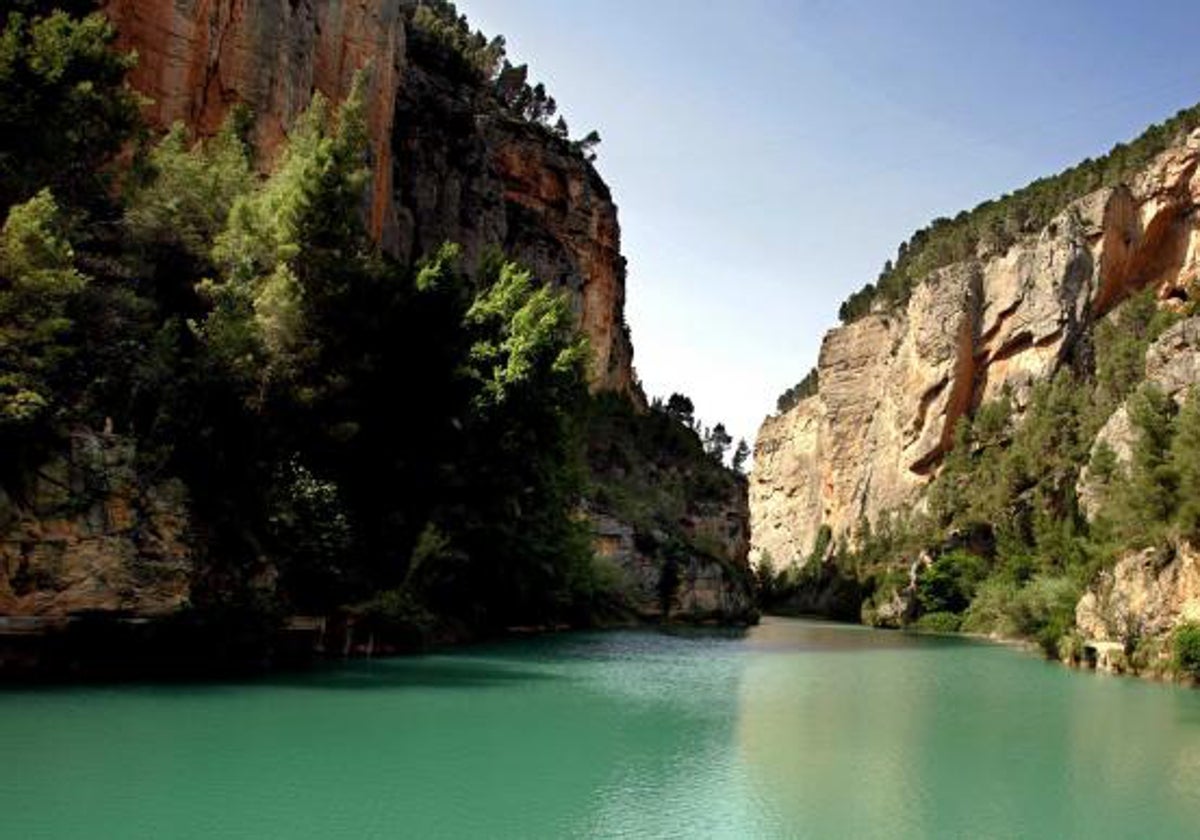 Imagen de archivo de la Fuente de los Baños de Montanejos (Castellón)