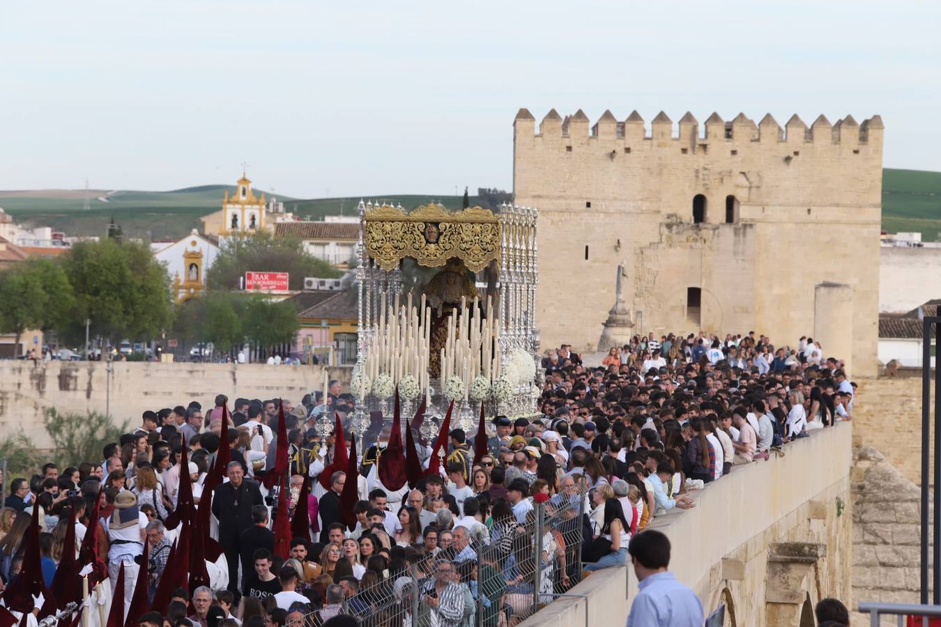 Lunes Santo | La solemne procesión de la hermandad de la Vera Cruz, en imágenes