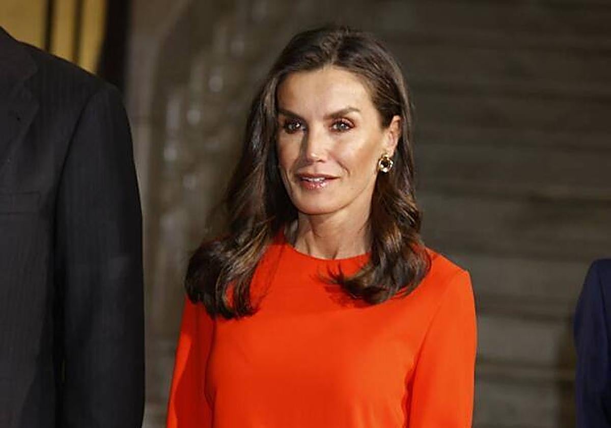 Su Majestad, la Reina Letizia durante un acto