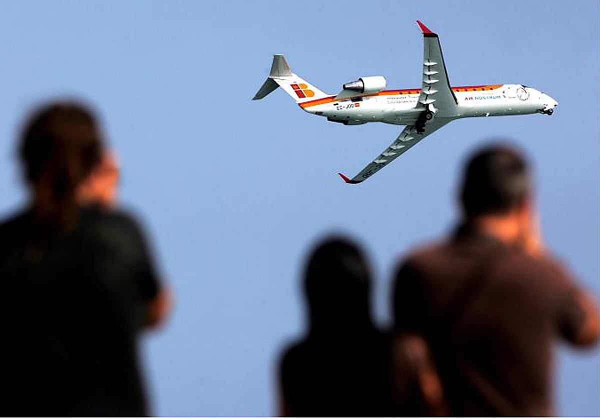 Imagen de archivo de un avión de Air Nostrum