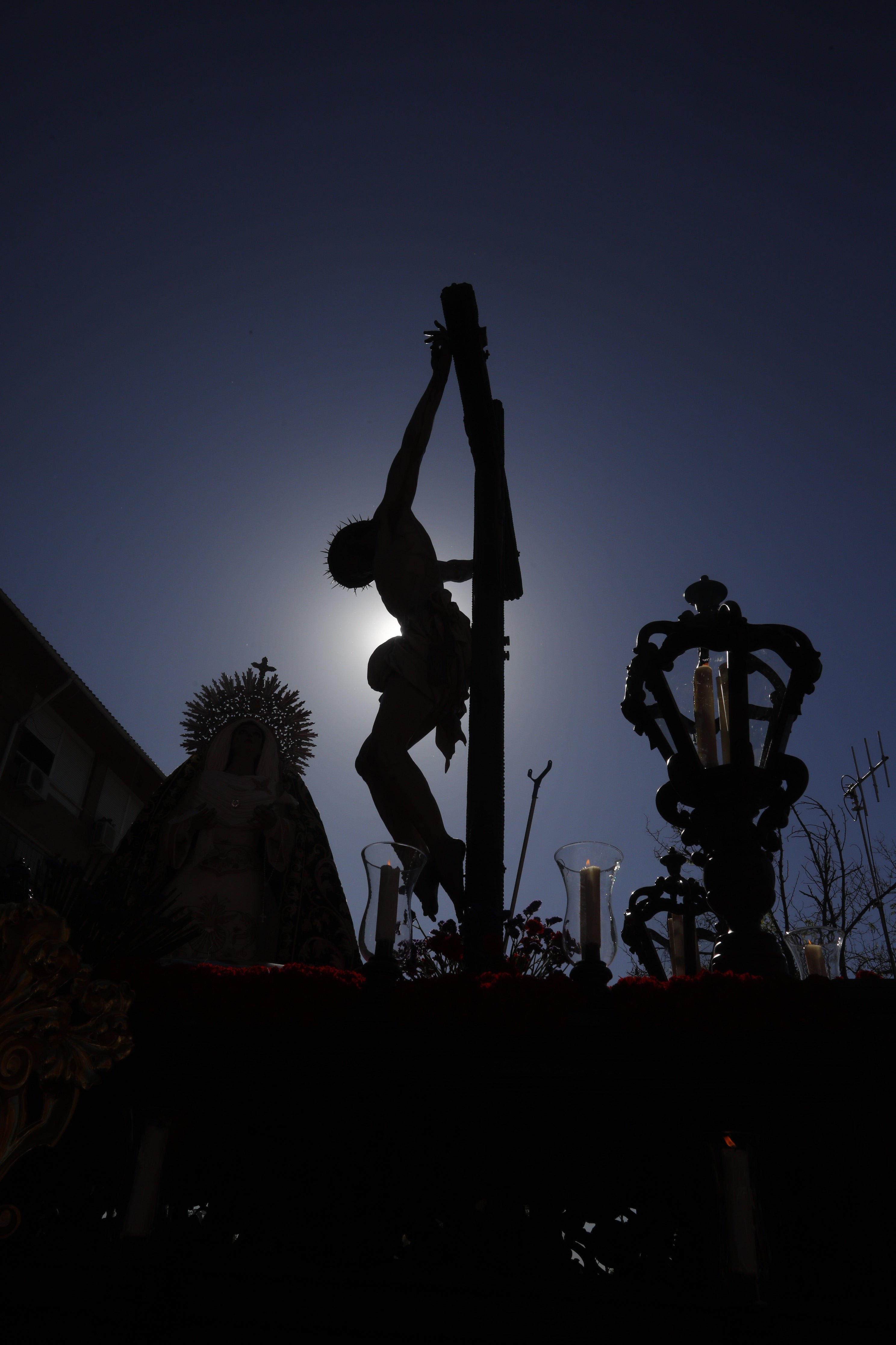 La hondura y sencillez del Cristo de la Piedad en Las Palmeras