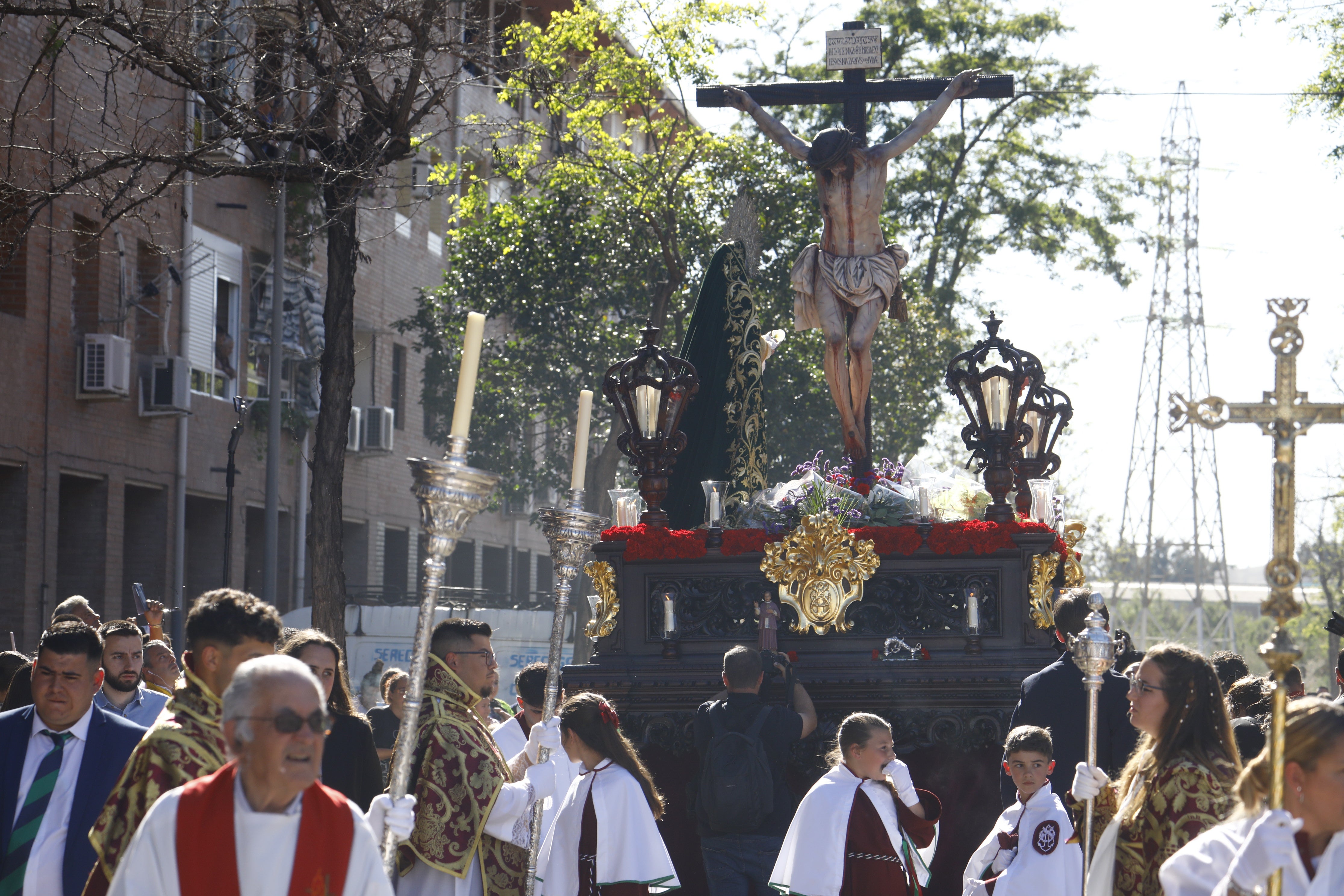 La hondura y sencillez del Cristo de la Piedad en Las Palmeras