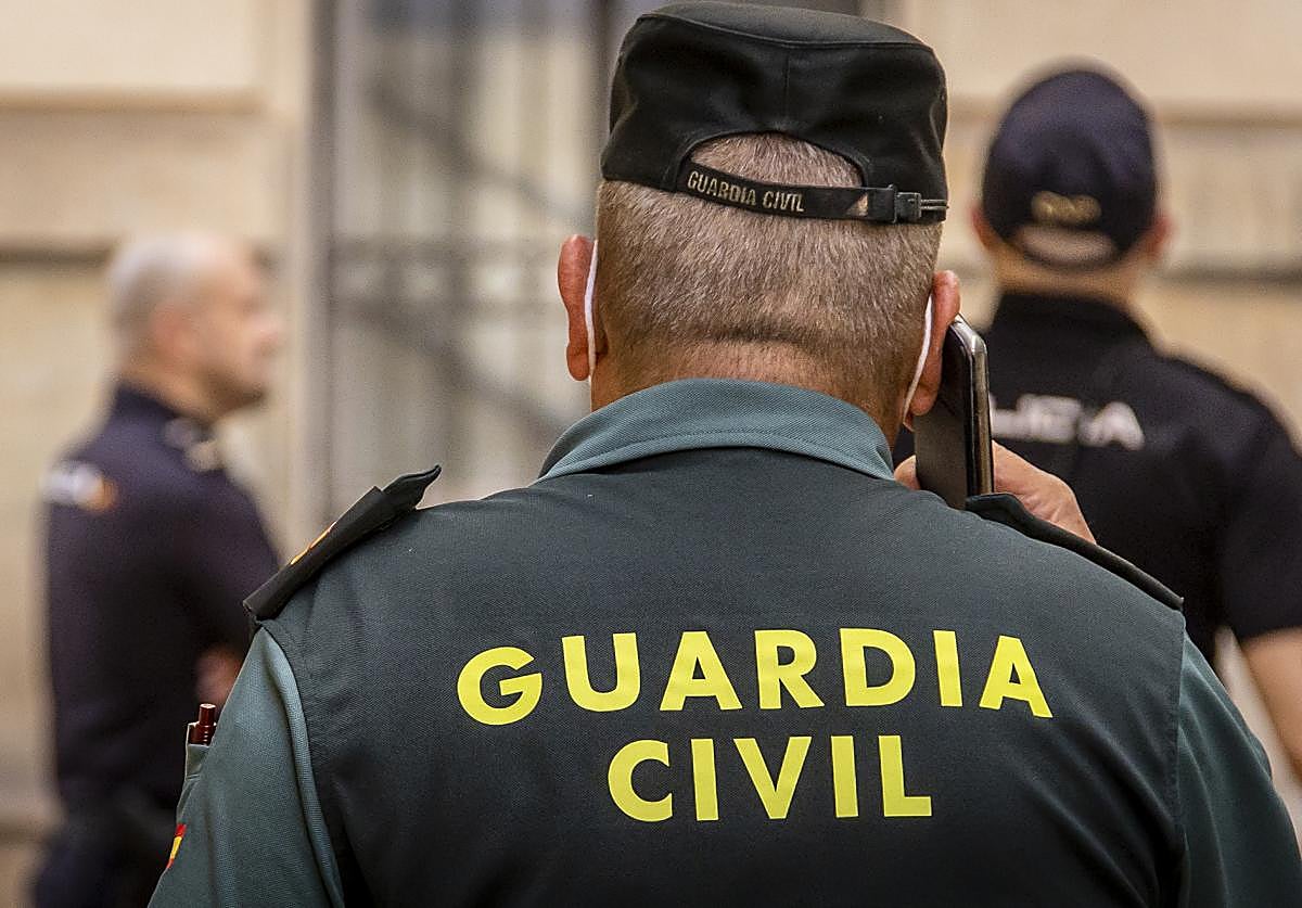 Foto de archivo de la Guardia Civil
