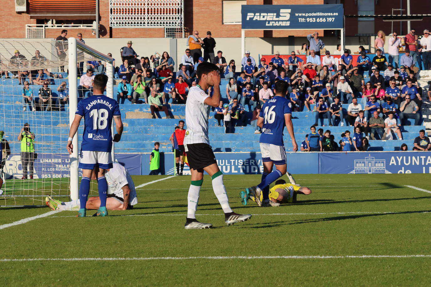 El partido Linares Deportivo-Córdoba CF, en imágenes