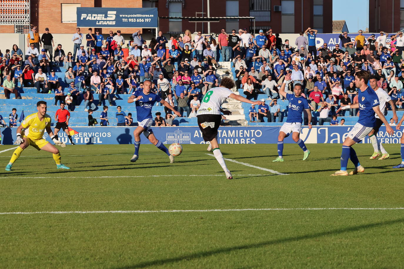 El partido Linares Deportivo-Córdoba CF, en imágenes