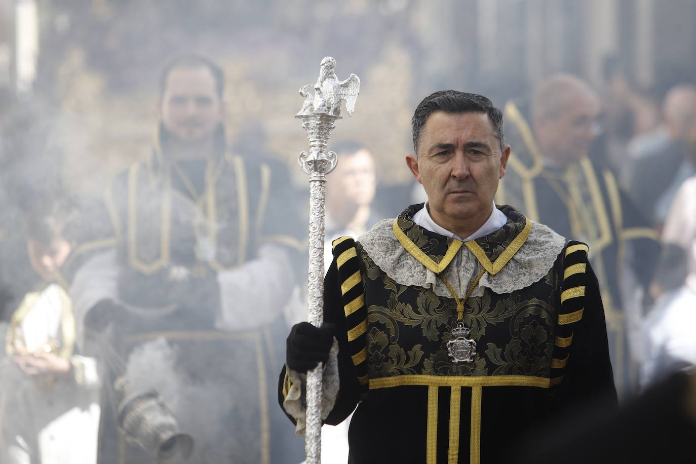 La emocionante procesión de la Virgen de la Soledad de Cabra, en imágenes