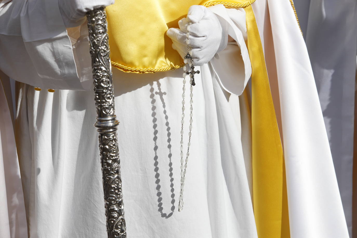 La Virgen de la Alegría recorre sola las calles de Córdoba, en imágenes