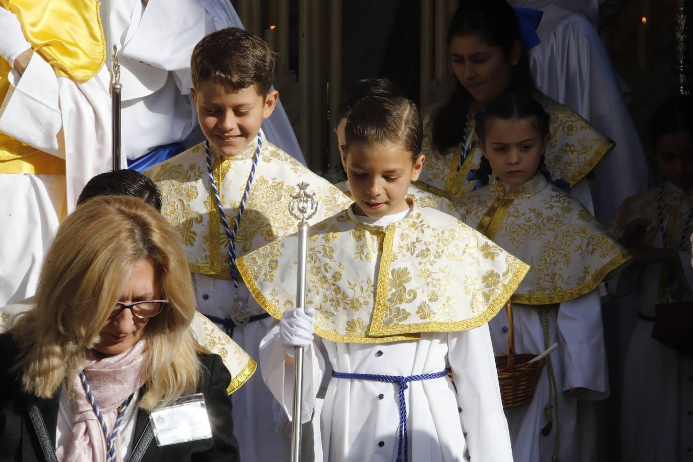 La Virgen de la Alegría recorre sola las calles de Córdoba, en imágenes