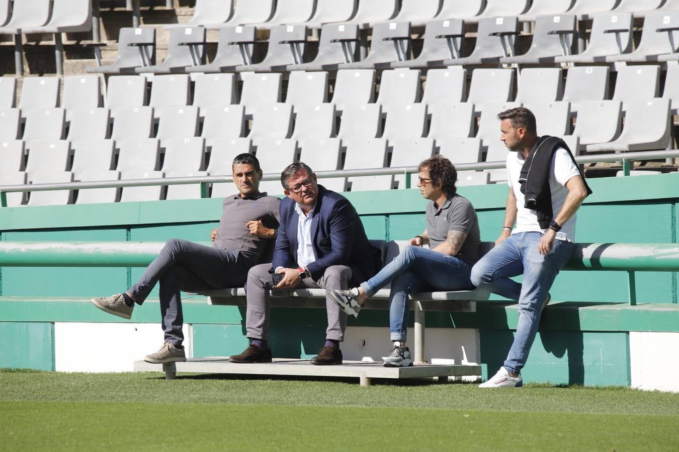 El primer entrenamiento de Manuel Mosquera al frente del Córdoba CF, en imágenes