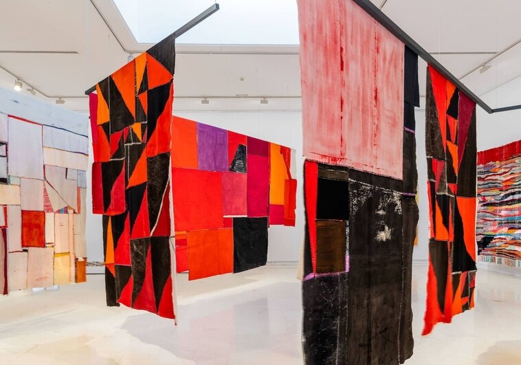 El IVAM despide la exposición de Teresa Lanceta, pionera del arte textil contemporáneo