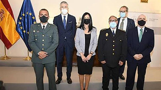 El teniente coronel investigado junto al ministro Grande-Marlaska cuando fue condecorado en 2021