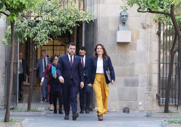 Aragonès anuncia que antes de las generales presentará el plan para un nuevo referéndum de secesión