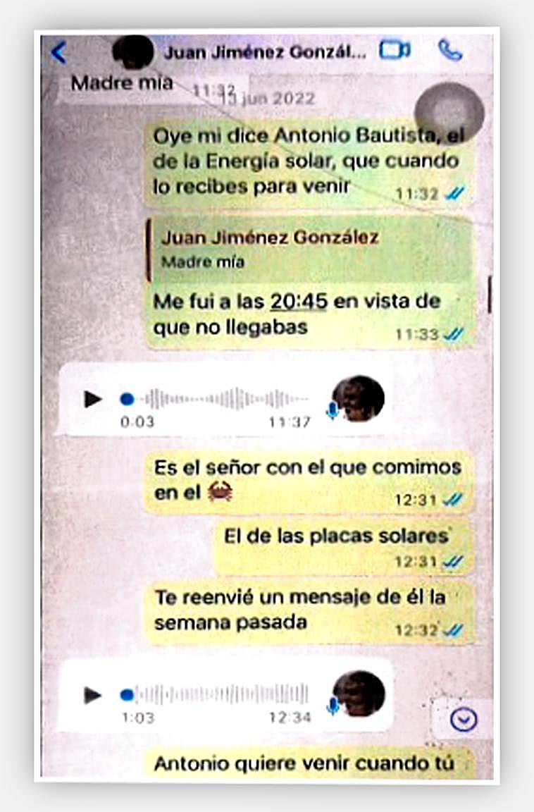 Imagen - Tito Berni mantuvo línea directa con empresarios de la trama hasta al menos 2022