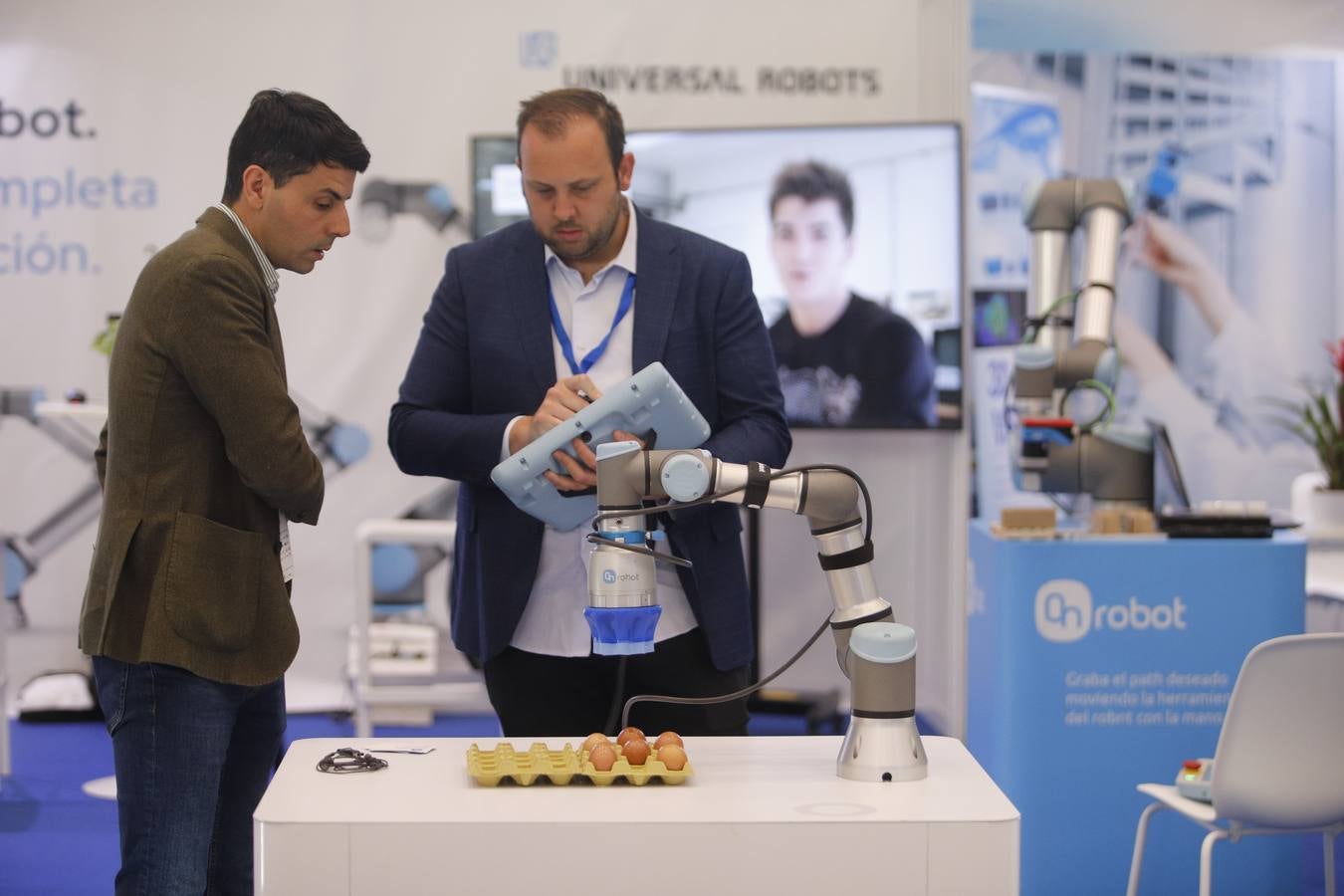 Robots e industria 4.0 en Centro de Exposiciones de Córdoba, en imágenes