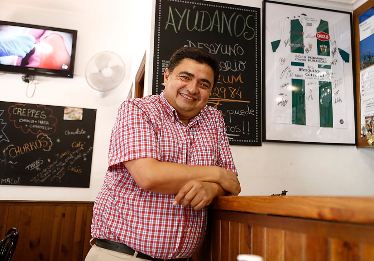 El presidente del Córdoba Patrimonio, José García Román