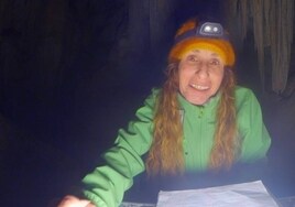 Beatriz Flamini salió durante una semana de la cueva donde estuvo más de 500 días
