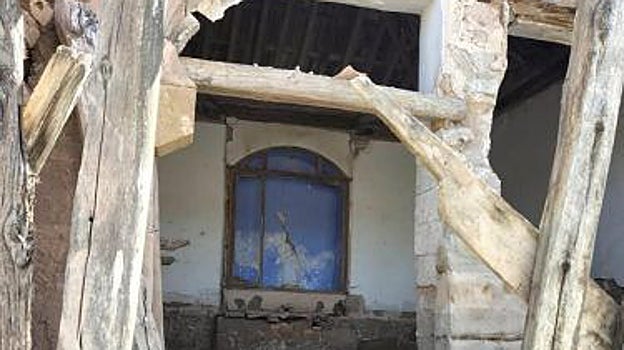 Se derrumba parte de una ermita del siglo XVII en Guadalajara que el Estado expropió a la Iglesia