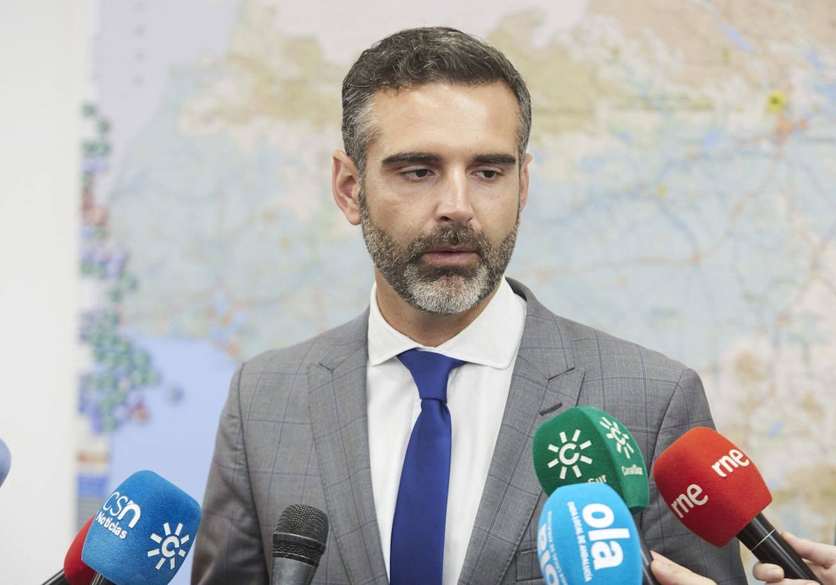 El portavoz del Gobierno andaluz, Ramón Fernández-Pacheco