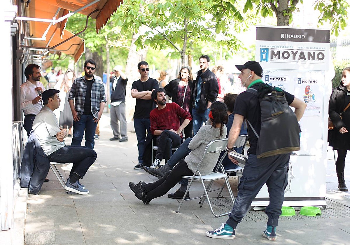 Actividades en la cuesta de Moyano en una pasada edición