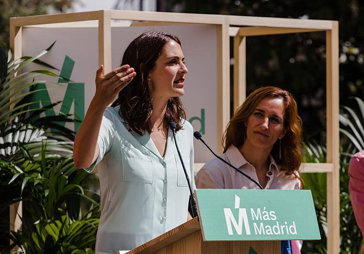 La candidata de Más Madrid a la Alcaldía de la capital, Rita Maestre