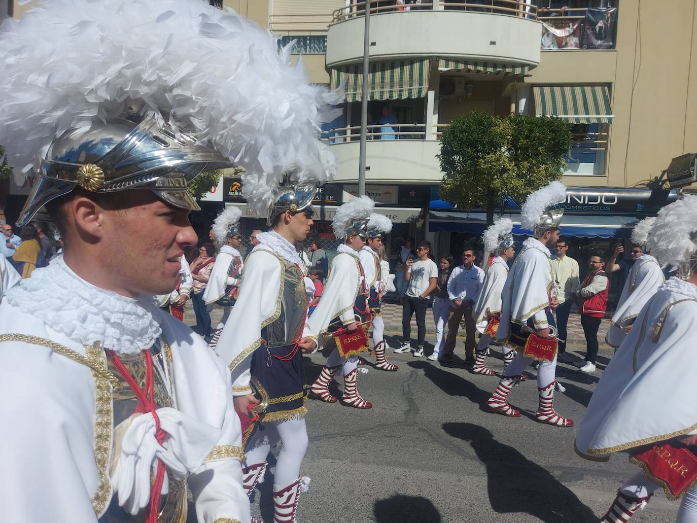 El espectacular encuentro de centurias romanas en Montilla, en imágenes