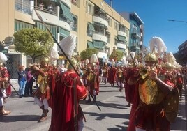 La Centuria Romana toma las calles de Montilla en su 110 aniversario