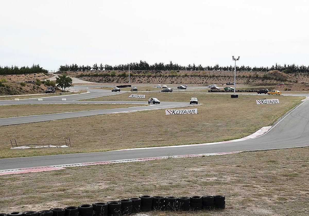 El circuito de velocidad de Tubilla del Lago (Burgos), en una imagen de archivo