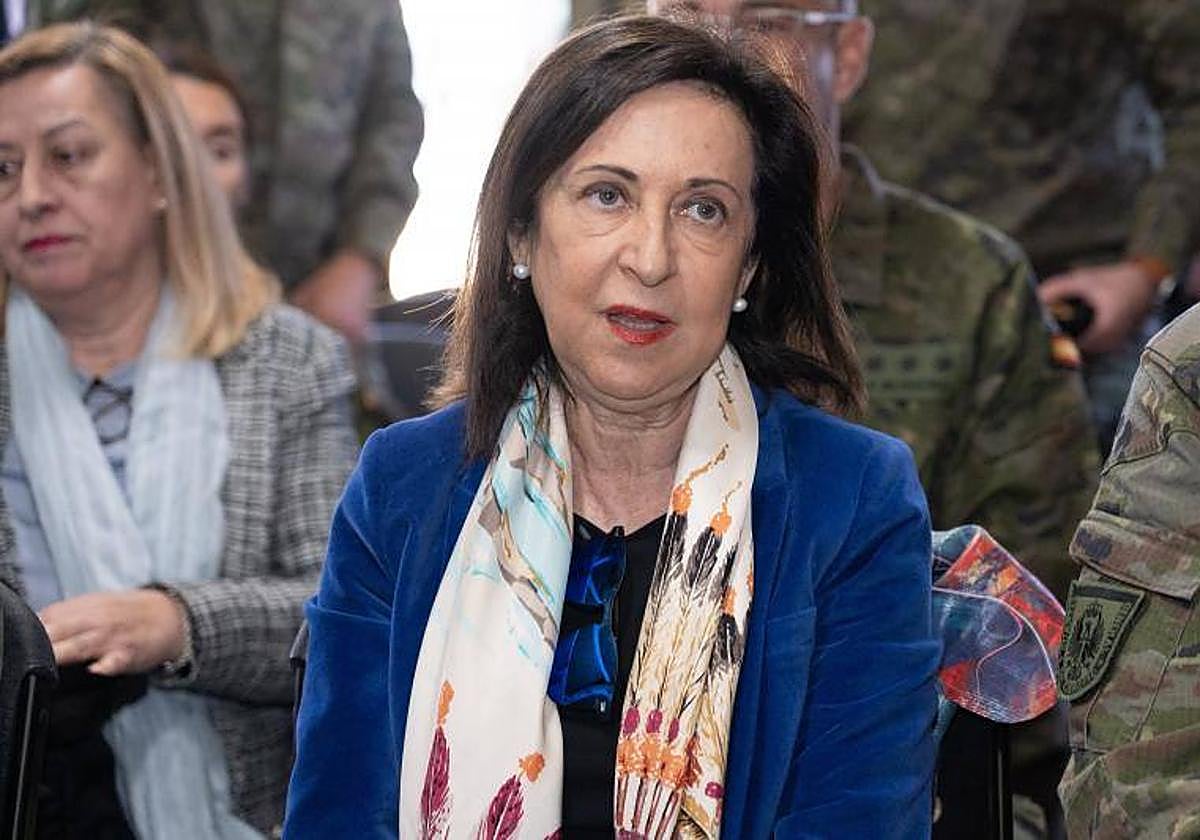 La ministra de Defensa, Margarita Robles