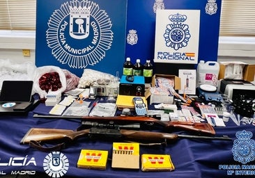 Desmantelado en Chamberí un laboratorio dedicado a la fabricación de anabolizantes e incautados 178.800 euros