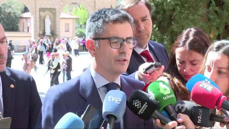 Bolaños dice que la reforma del 'sí es sí' recoge un "clamor social" contra las rebajas de penas