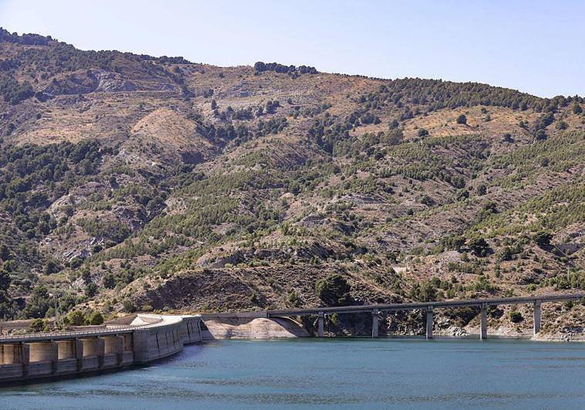Presa de Rules, en Granada