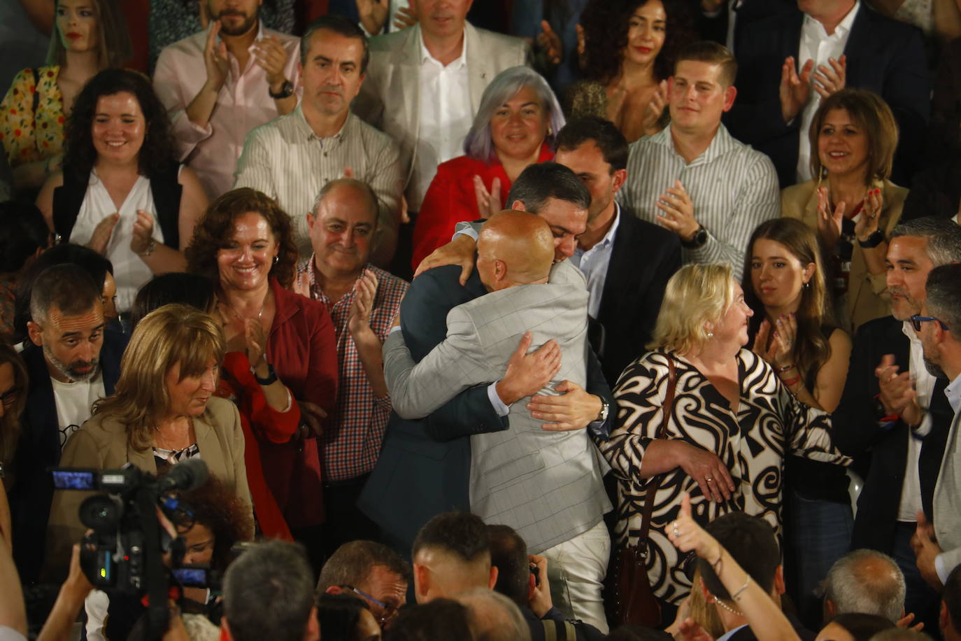 El acto de Pedro Sánchez en Córdoba, en imágenes