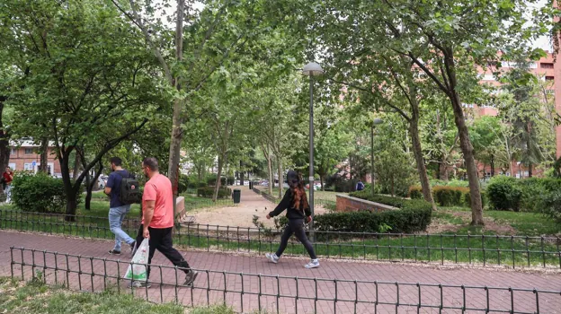 El parque donde emboscaron a la adolescente