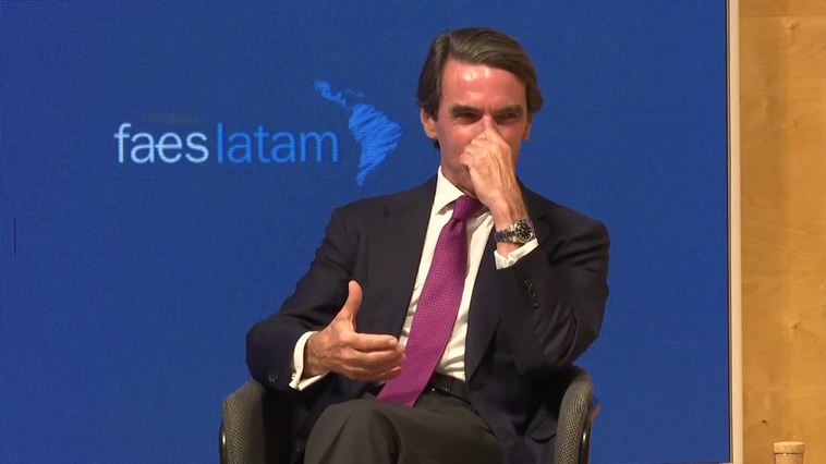 Aznar afirma que España "tiene menos influencia" y pierde posibilidades