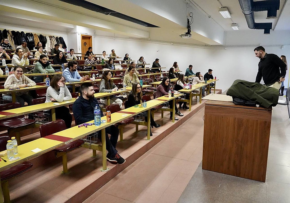 Prueba para acceder a las plazas ofertadas de Formación Sanitaria Especializada, el pasado enero