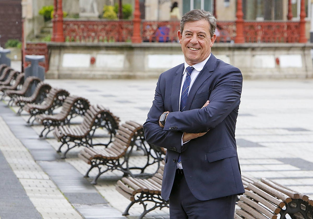 José Ramón Gómez Besteiro, el pasado viernes en La Coruña