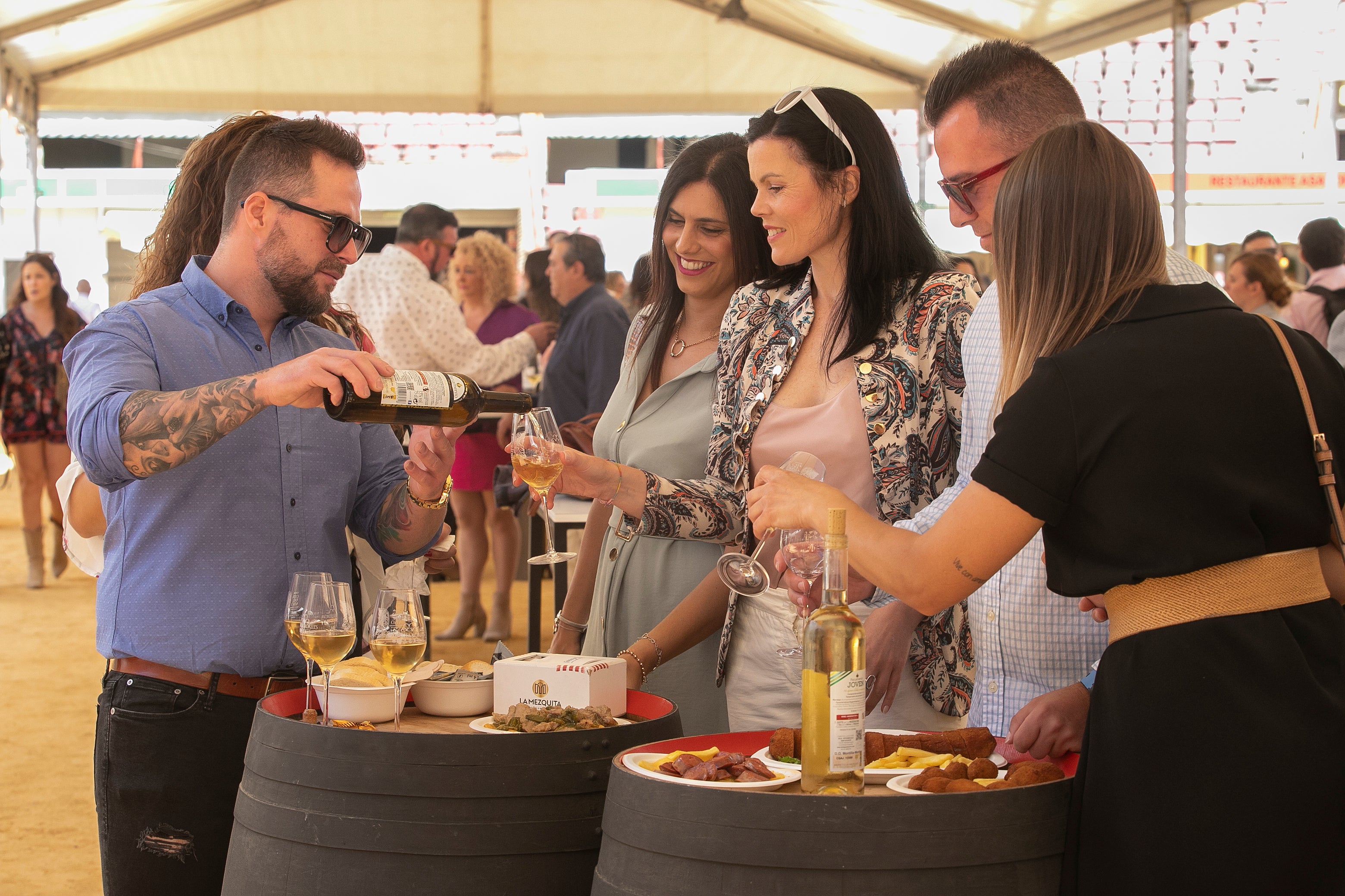 El lleno de la Cata del Vino de Córdoba este sábado, en imágenes