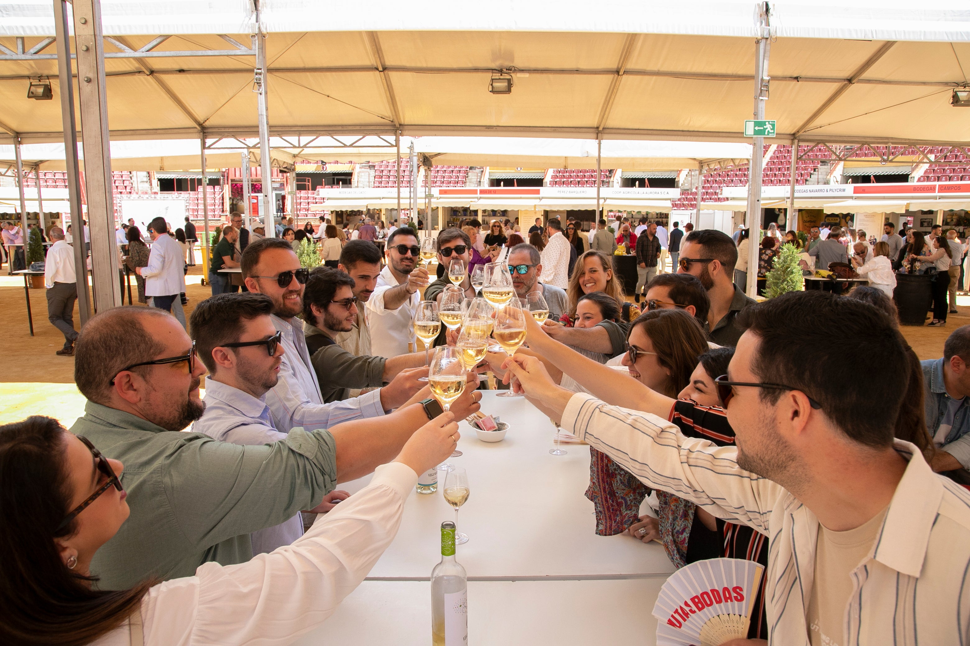 El lleno de la Cata del Vino de Córdoba este sábado, en imágenes