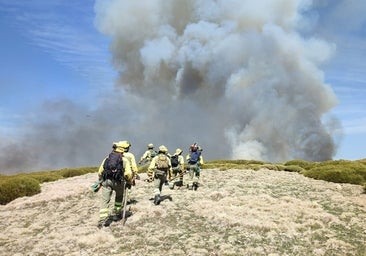 Los incendios arrasan 1.168 hectáreas forestales en el inicio de año, un 35% menos que la media del decenio
